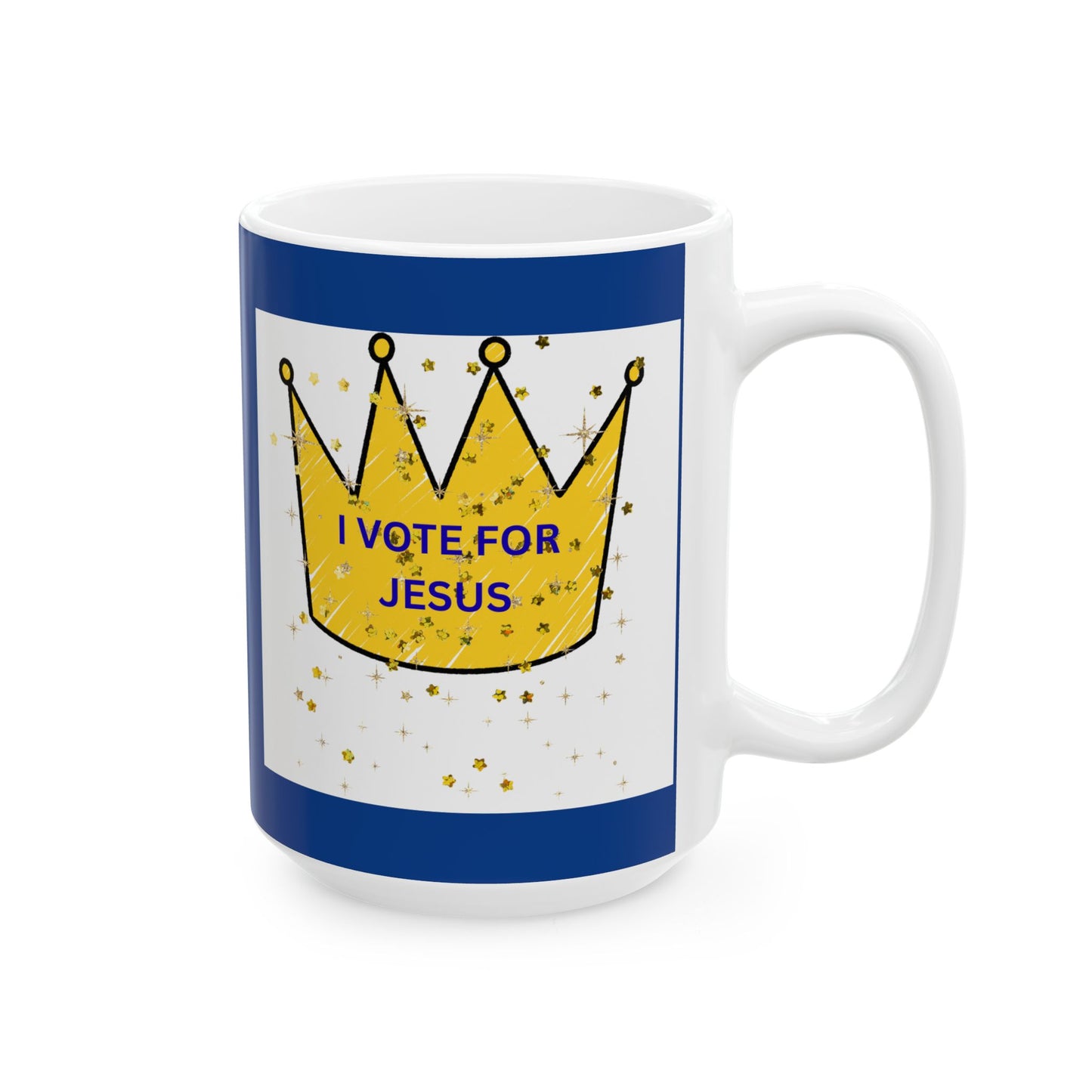 Crown Mug, Ceramic Mug, Coffee Cup, Birthday Gift, Royalty Theme, Celebration Vibes, Humor - The Businezz Angel