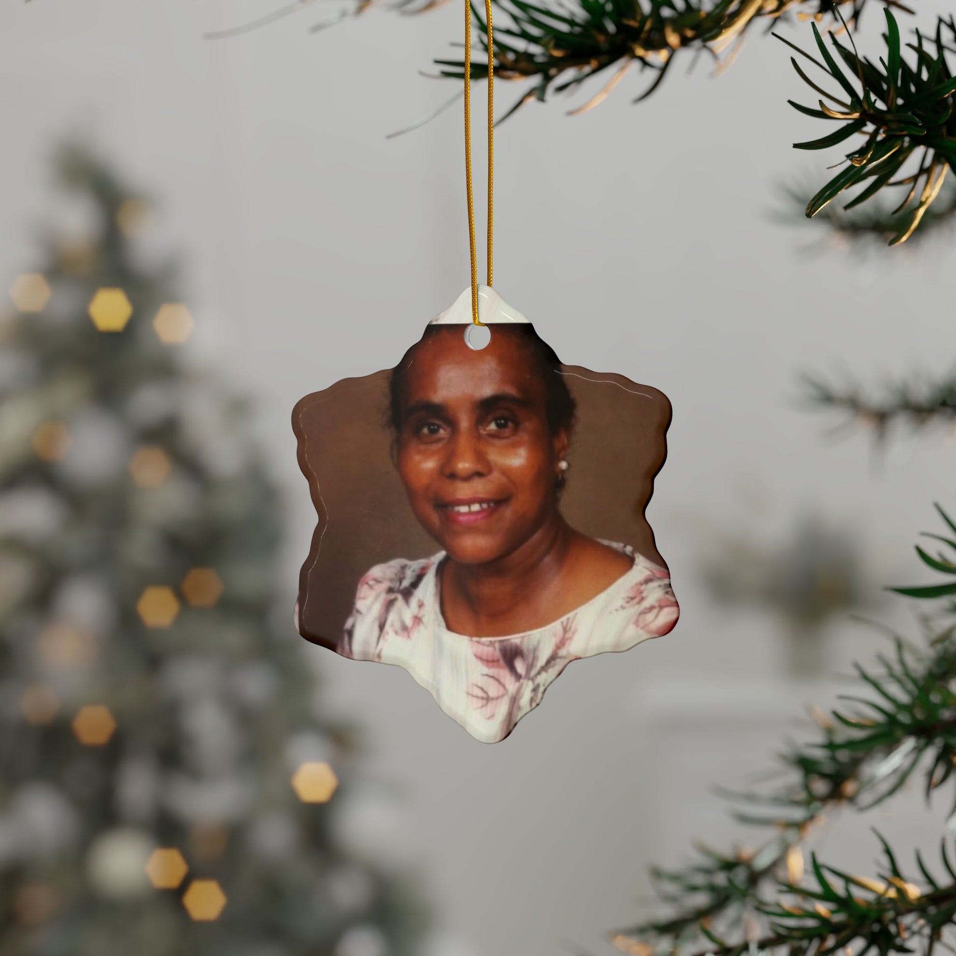 Decorative Ceramic Ornaments | Double - Sided | Holiday Decorations, Personalized Gifts, Keepsake Ornaments, Home Decor, Unique Gifts - The Businezz Angel