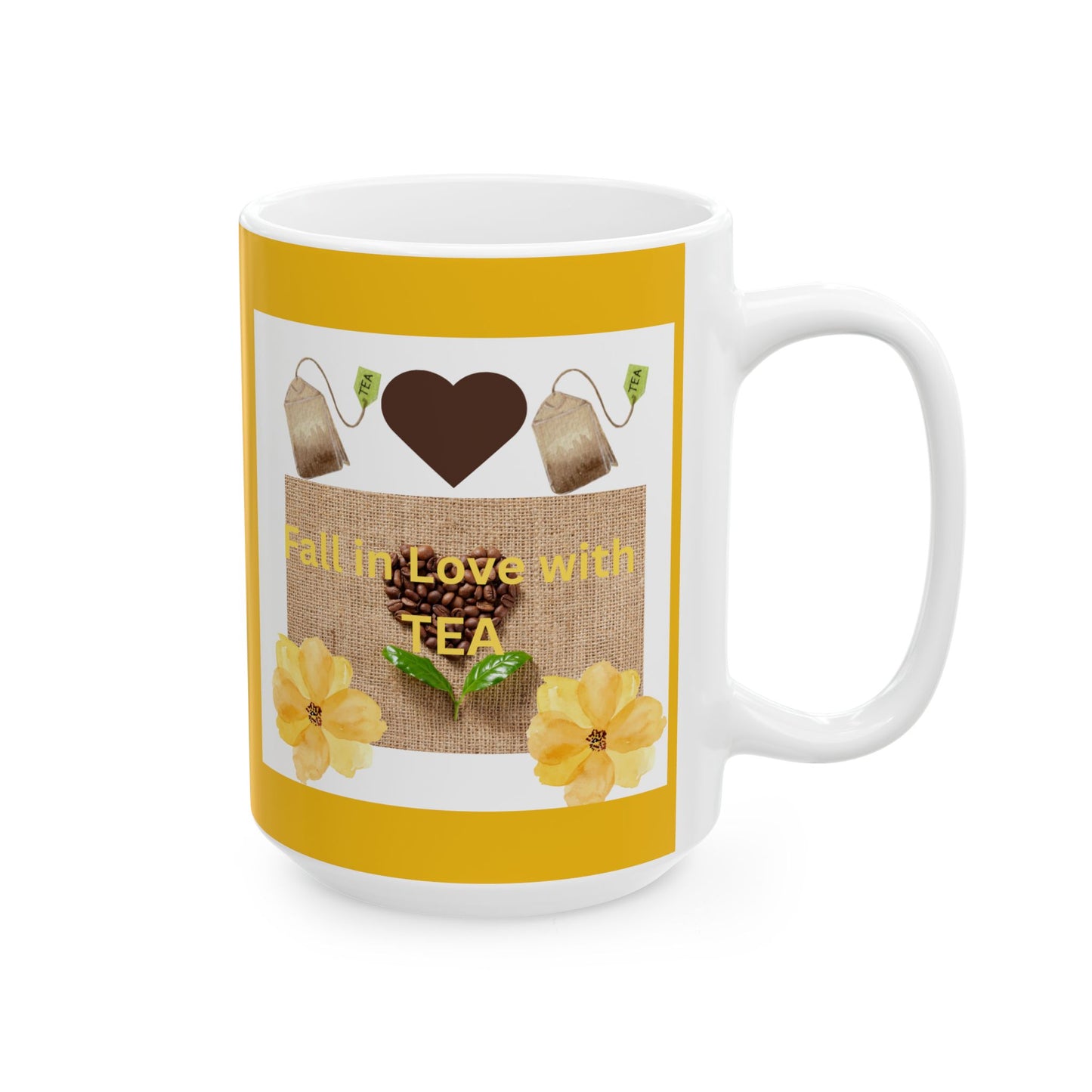 Fall Harvest Ceramic Mug | Autumn Decor, Seasonal Gift, Coffee Lover, Cozy Home, Floral Design - The Businezz Angel