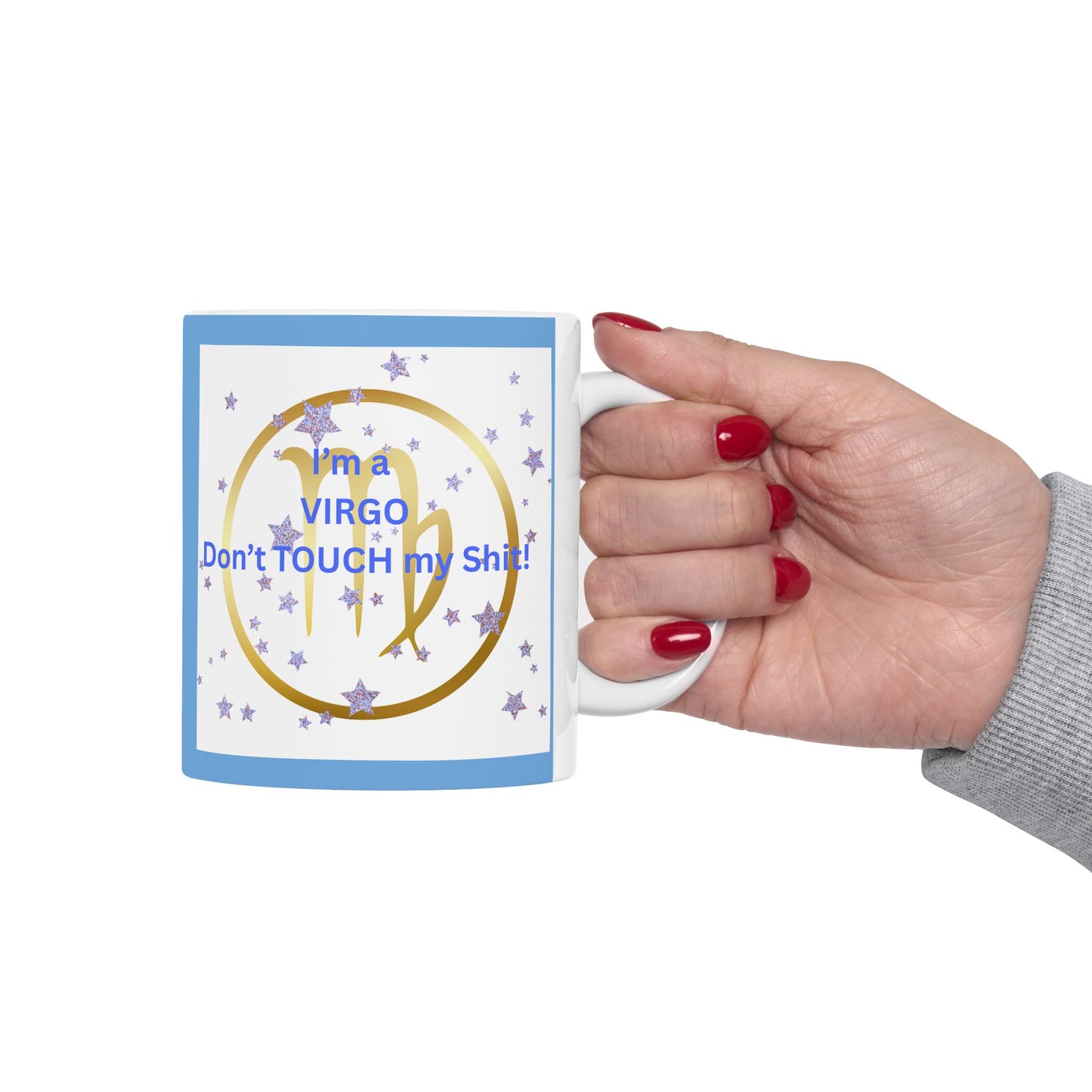 Funny Ceramic Mug - "Don't Take This Shit" - Perfect Gift for Friends, Office, Self - Care, Birthday, Humor, Coffee Lovers - The Businezz Angel