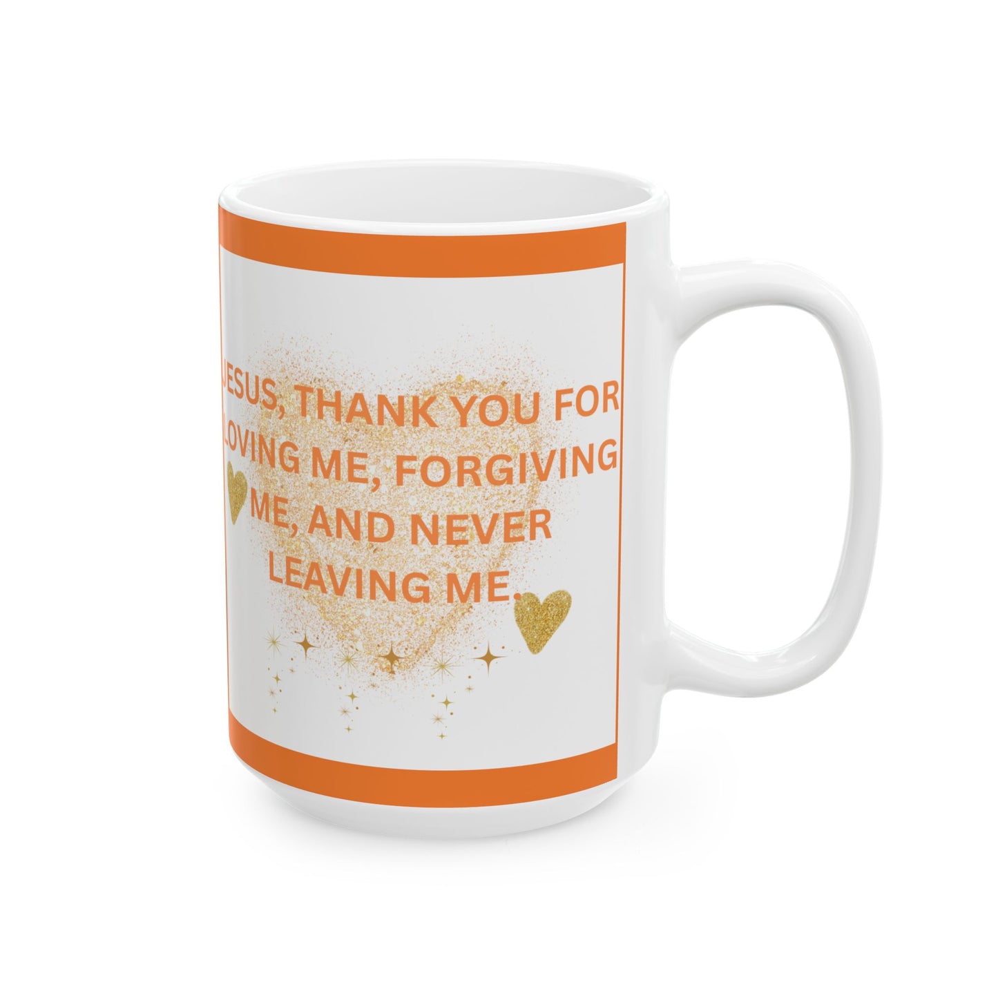 Inspirational Ceramic Mug, Faith Mug, Christian Gift, Thank You Mug, Spiritual Coffee Cup, Motivational Drinkware - The Businezz Angel