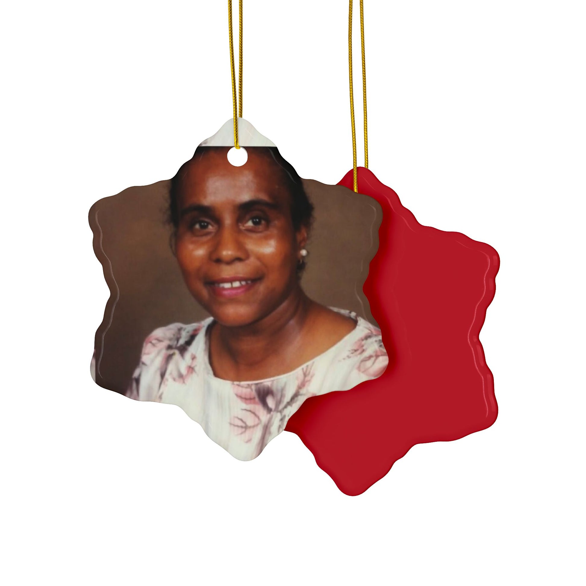 Decorative Ceramic Ornaments | Double - Sided | Holiday Decorations, Personalized Gifts, Keepsake Ornaments, Home Decor, Unique Gifts - The Businezz Angel