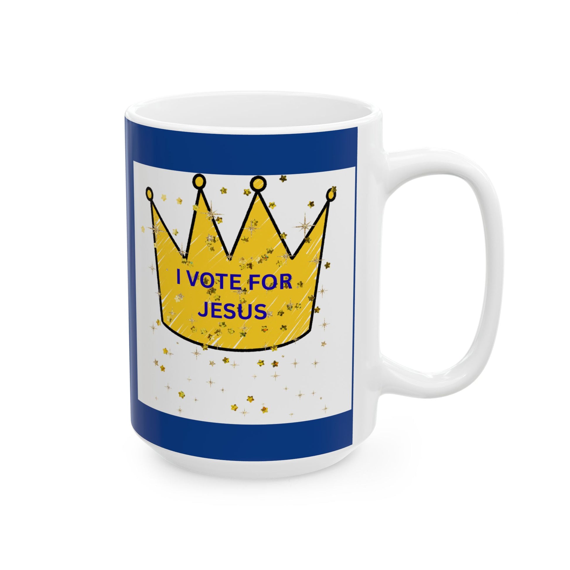 Crown Mug, Ceramic Mug, Coffee Cup, Birthday Gift, Royalty Theme, Celebration Vibes, Humor - The Businezz Angel