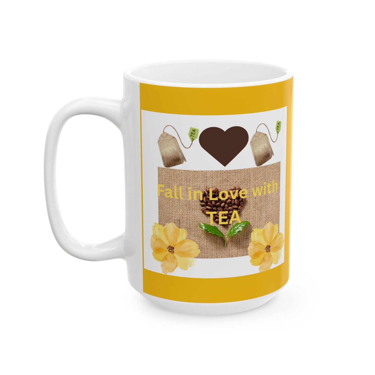 Fall Harvest Ceramic Mug | Autumn Decor, Seasonal Gift, Coffee Lover, Cozy Home, Floral Design - The Businezz Angel