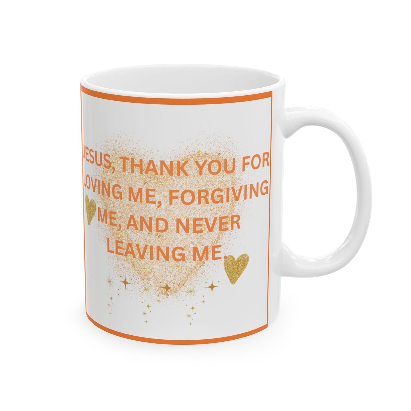 Inspirational Ceramic Mug, Faith Mug, Christian Gift, Thank You Mug, Spiritual Coffee Cup, Motivational Drinkware - The Businezz Angel