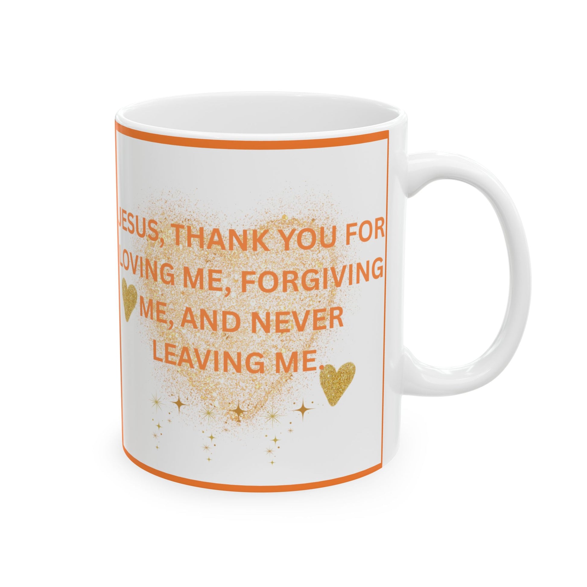 Inspirational Ceramic Mug, Faith Mug, Christian Gift, Thank You Mug, Spiritual Coffee Cup, Motivational Drinkware - The Businezz Angel