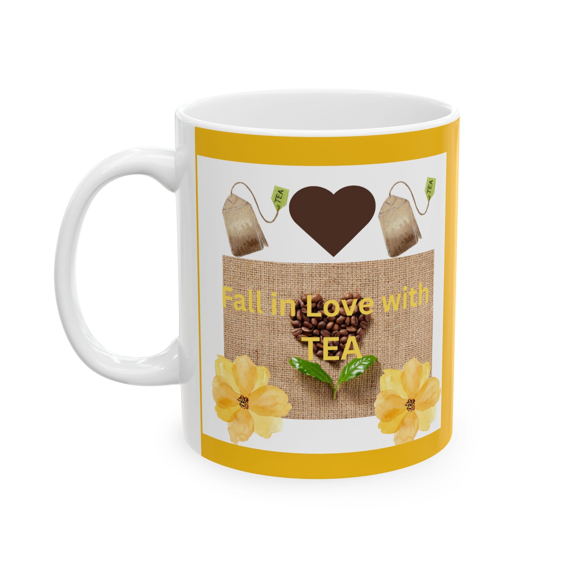 Fall Harvest Ceramic Mug | Autumn Decor, Seasonal Gift, Coffee Lover, Cozy Home, Floral Design - The Businezz Angel