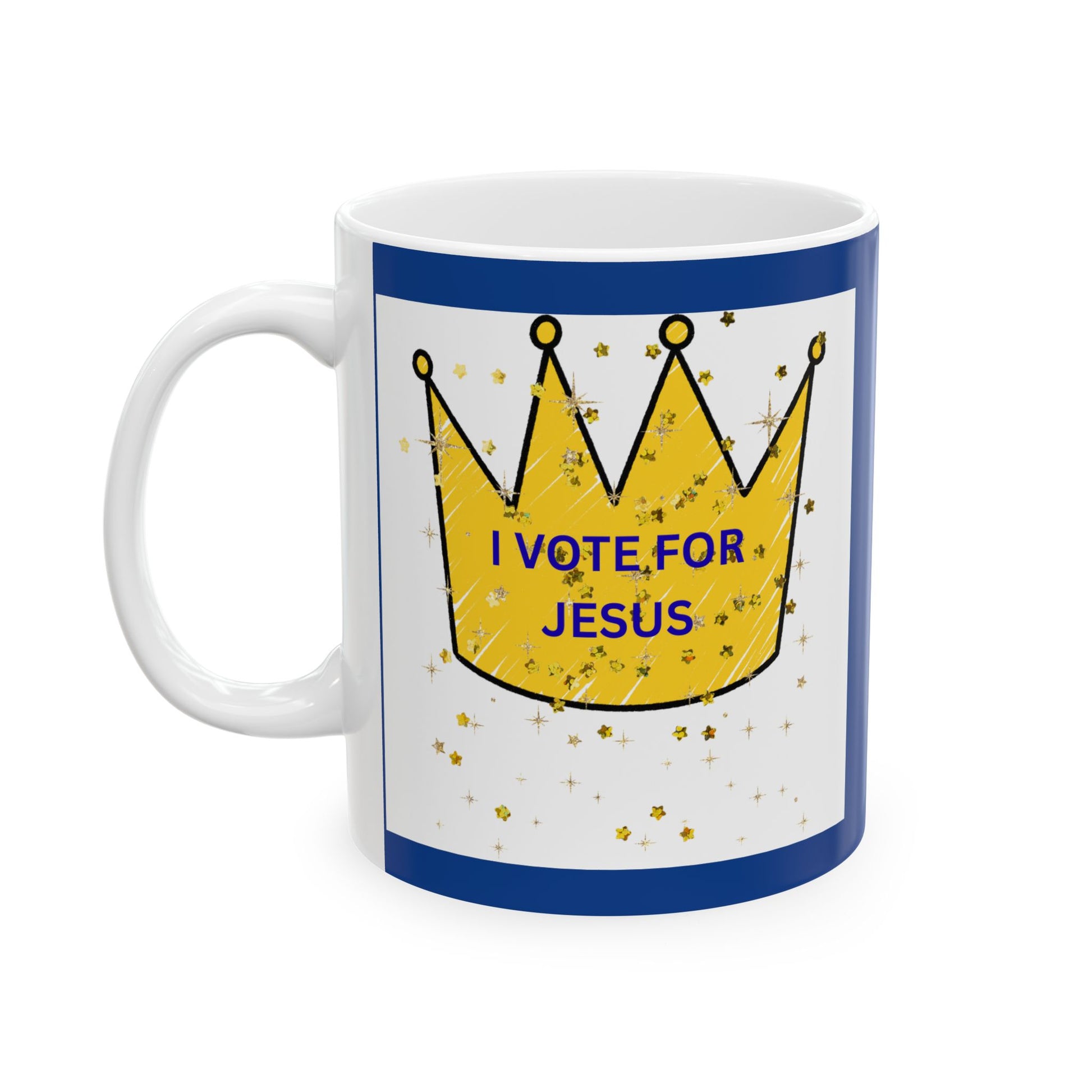 Crown Mug, Ceramic Mug, Coffee Cup, Birthday Gift, Royalty Theme, Celebration Vibes, Humor - The Businezz Angel
