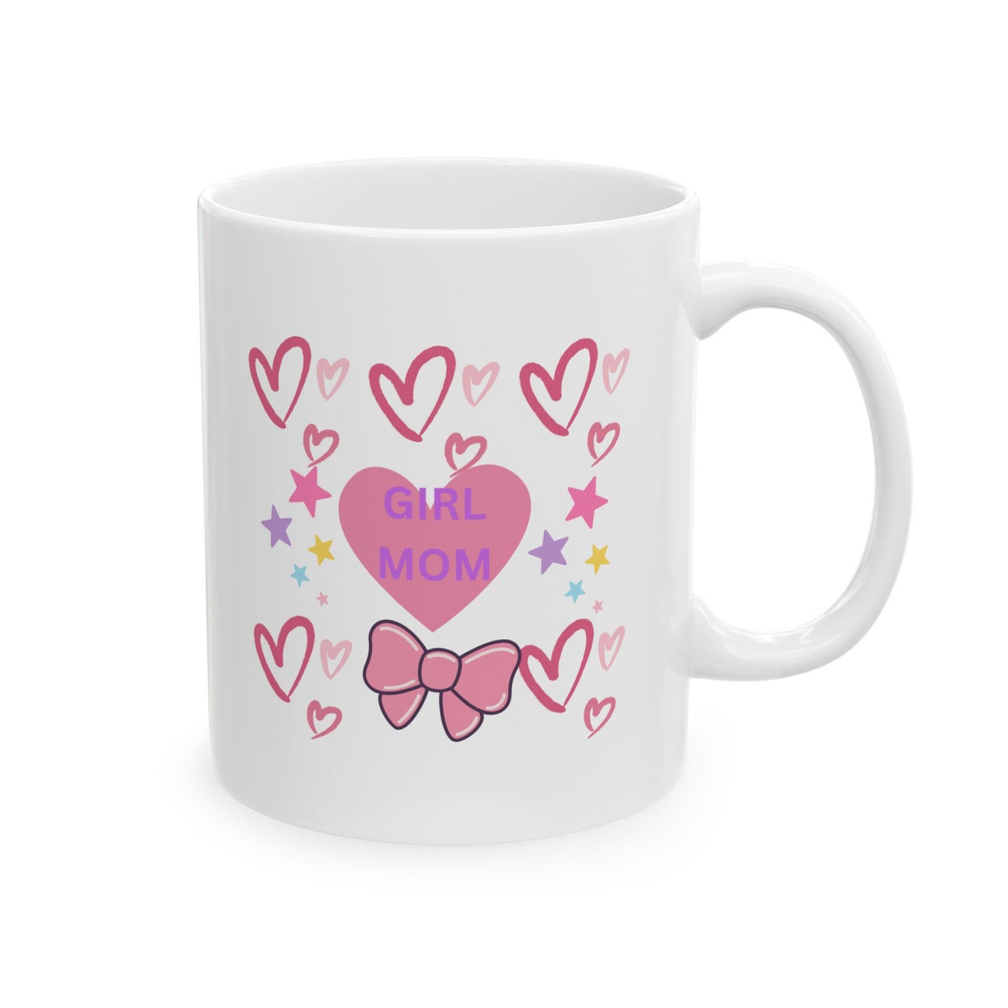 Heartfelt Ceramic Mug - Perfect Gift for Valentine's Day, Birthdays, Coffee Lovers, Cute Personal Drinkware, Cheerful Kitchen Decor - The Businezz Angel
