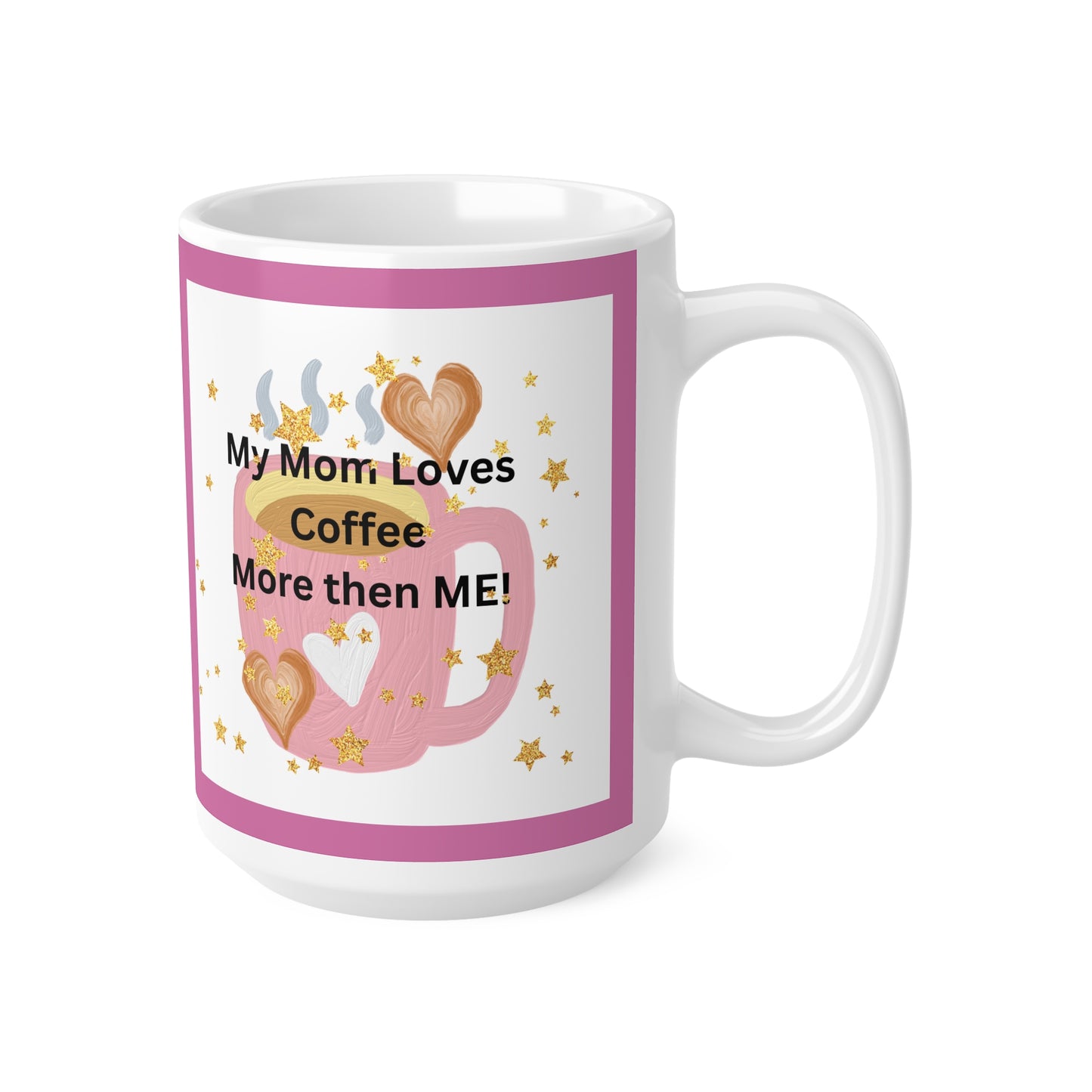 Cute Mom Coffee Cups, Gifts for Mom, Heartwarming Mugs, Coffee Lovers Gift, Mother's Day Mug, Family Love Cup - The Businezz Angel