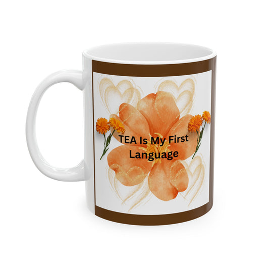 Cute Mug - Adorable Coffee Cup, Sweet Tea Mug, Charming Drinkware, Lovely Gift Idea, Pretty Ceramic Mug - The Businezz Angel