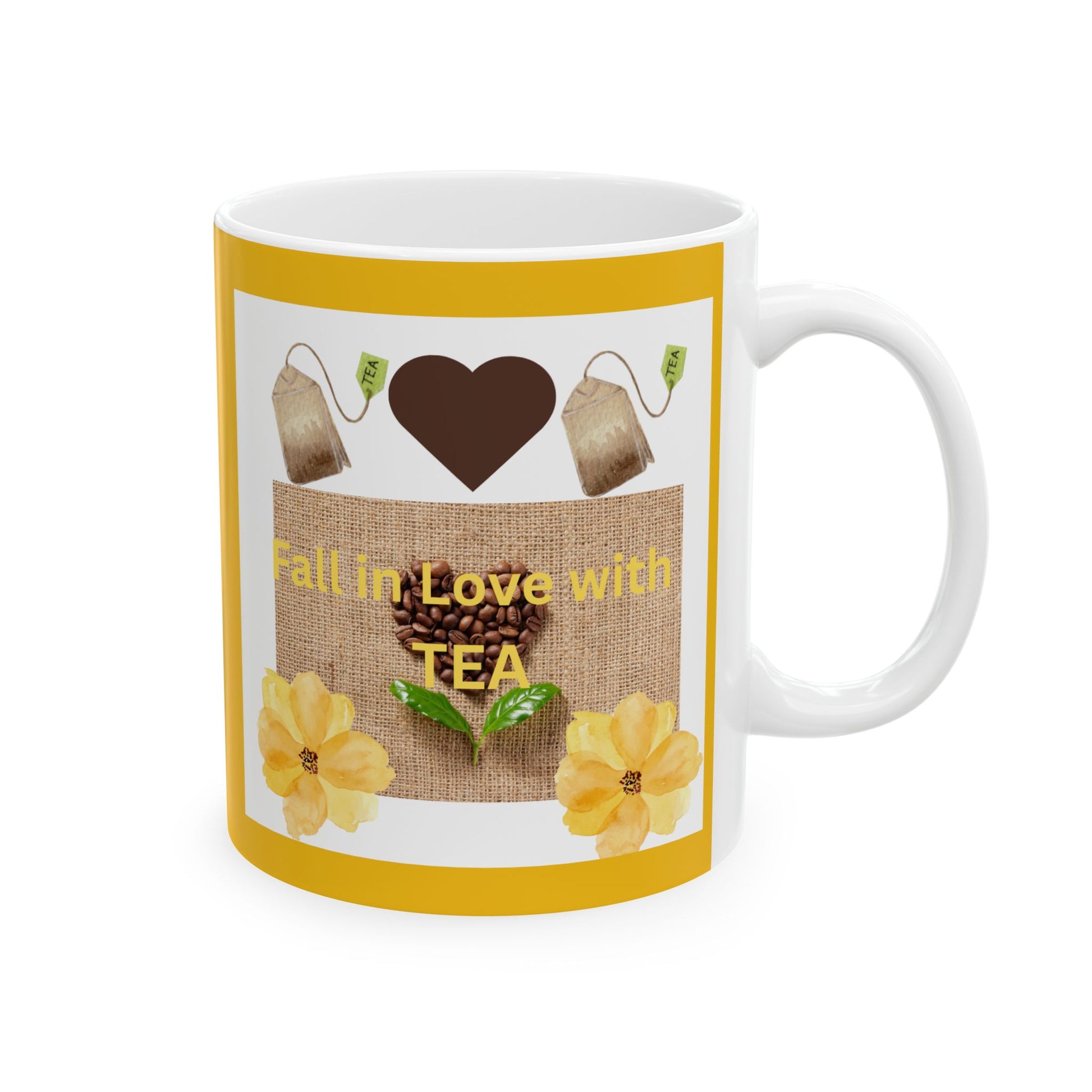 Fall Harvest Ceramic Mug | Autumn Decor, Seasonal Gift, Coffee Lover, Cozy Home, Floral Design - The Businezz Angel