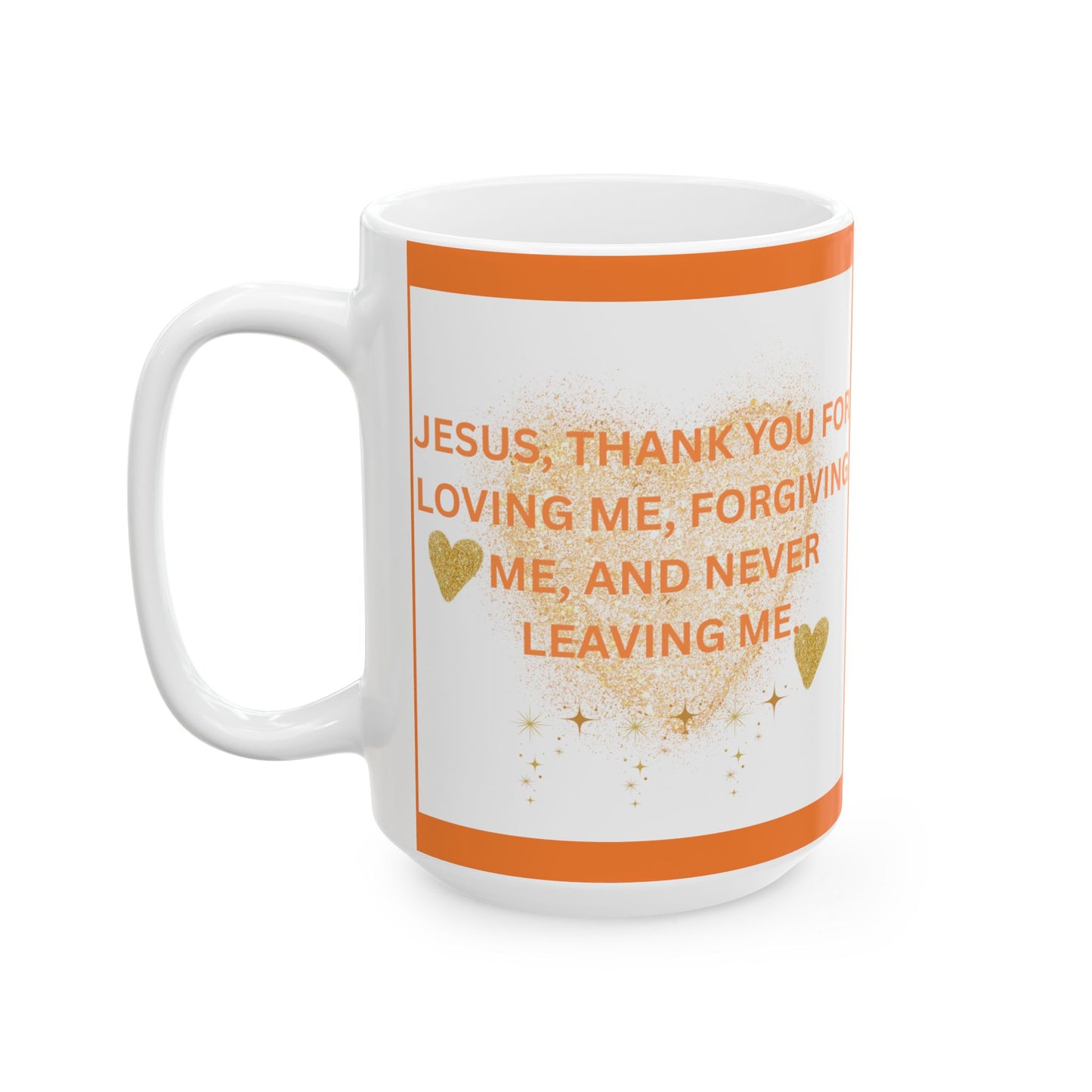 Inspirational Ceramic Mug, Faith Mug, Christian Gift, Thank You Mug, Spiritual Coffee Cup, Motivational Drinkware - The Businezz Angel