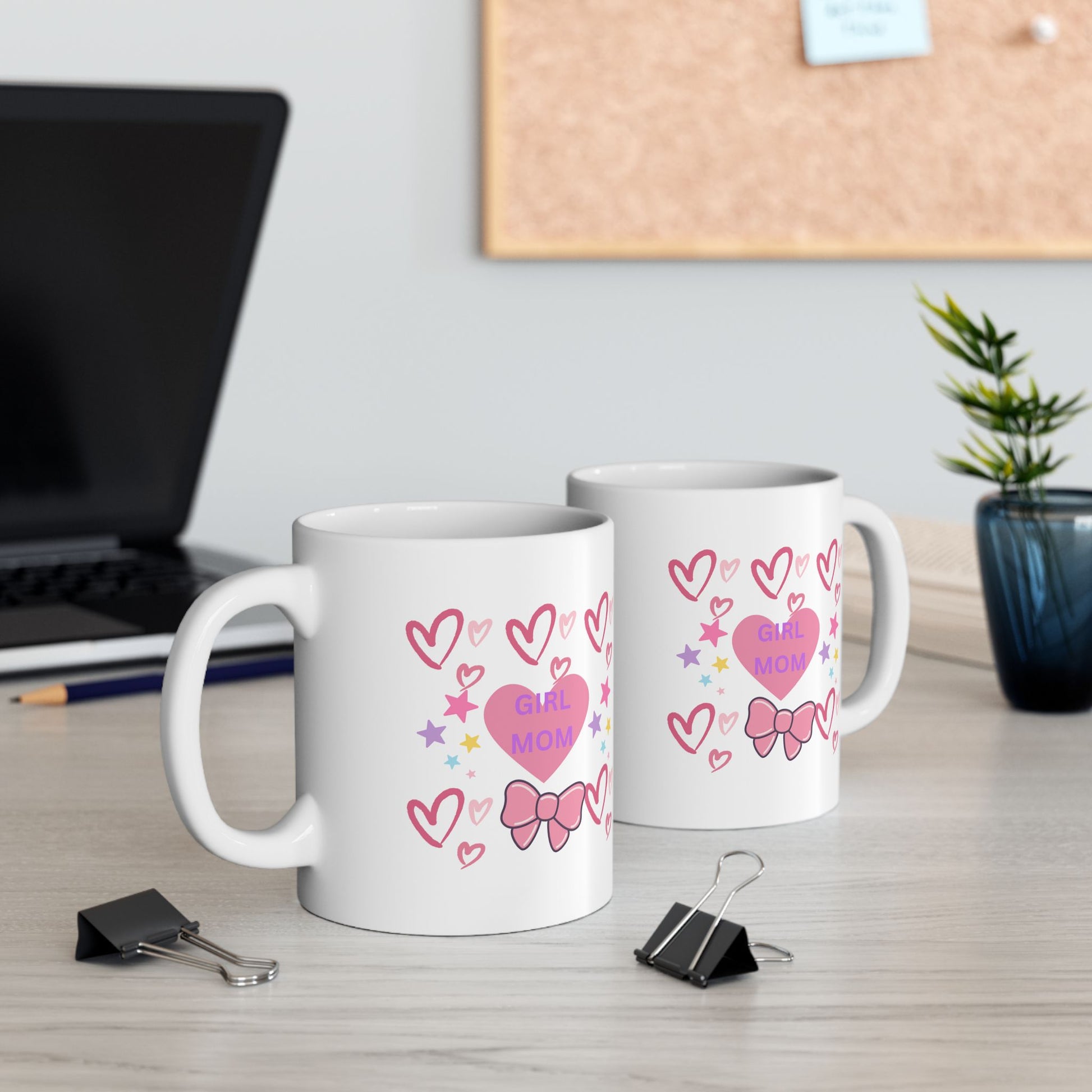 Heartfelt Ceramic Mug - Perfect Gift for Valentine's Day, Birthdays, Coffee Lovers, Cute Personal Drinkware, Cheerful Kitchen Decor - The Businezz Angel