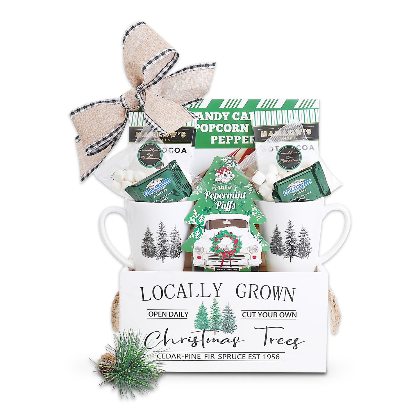 Locally Grown Trees Gift Basket - The Businezz Angel
