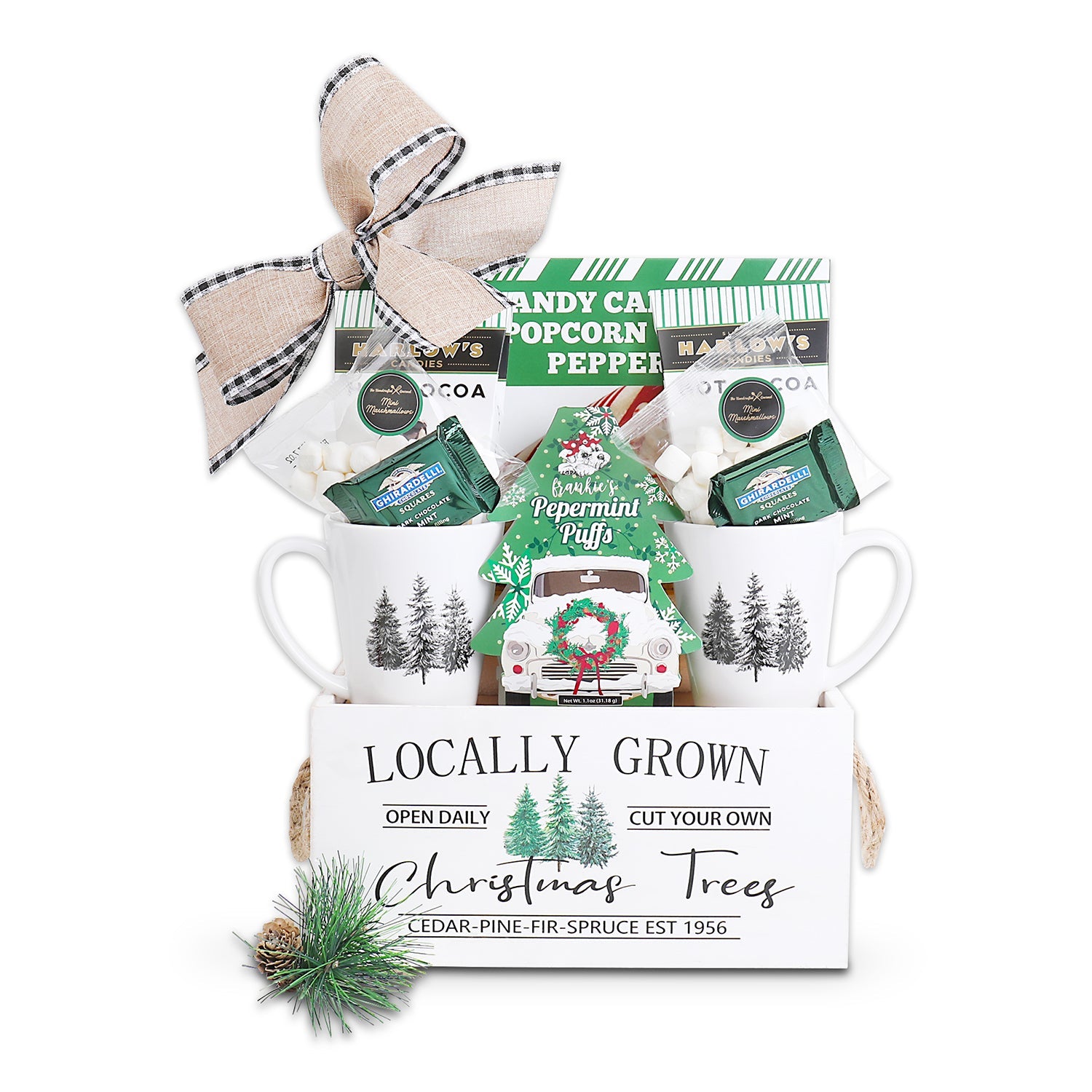 Locally Grown Trees Gift Basket - The Businezz Angel