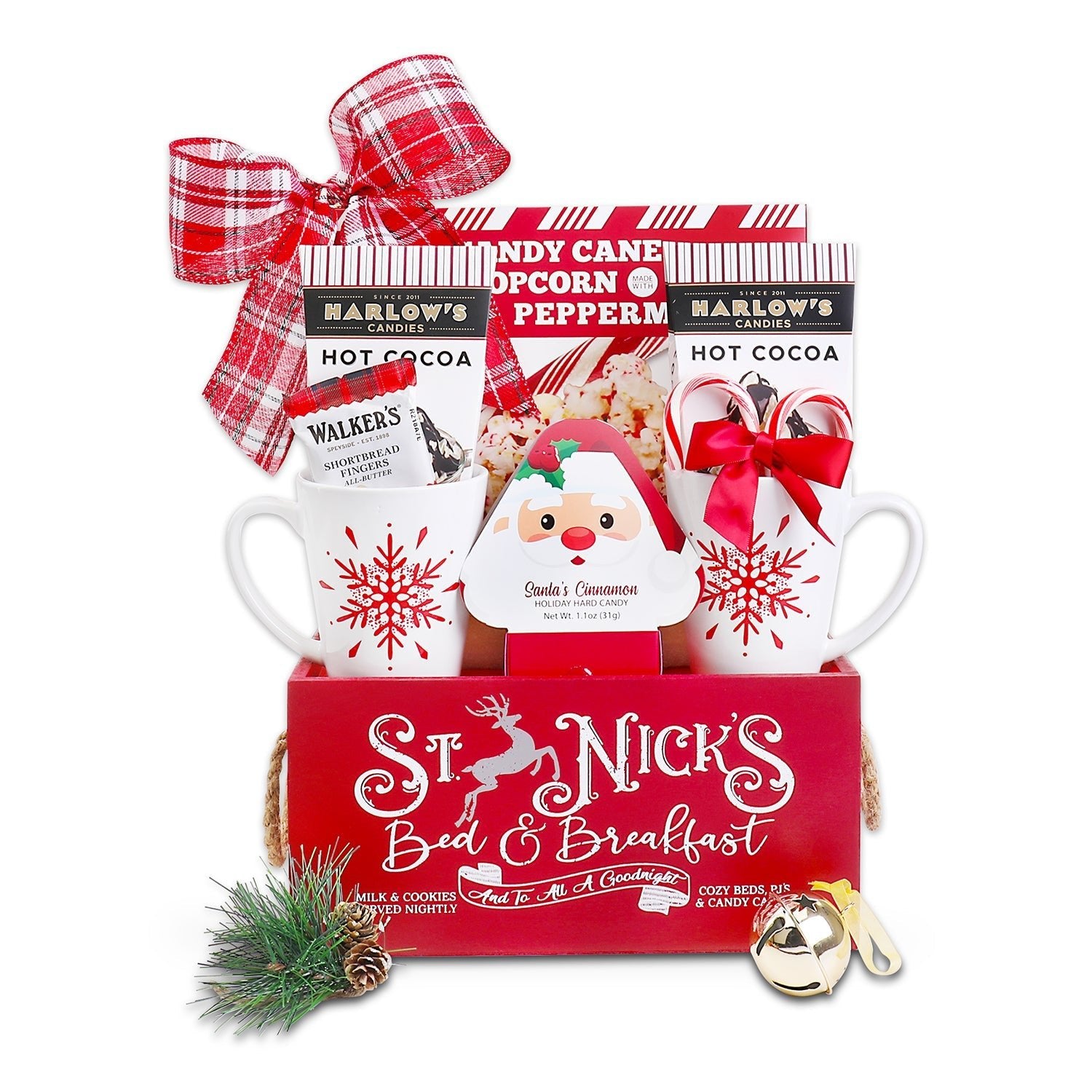 St. Nick's Bed & Breakfast Gift Basket - The Businezz Angel