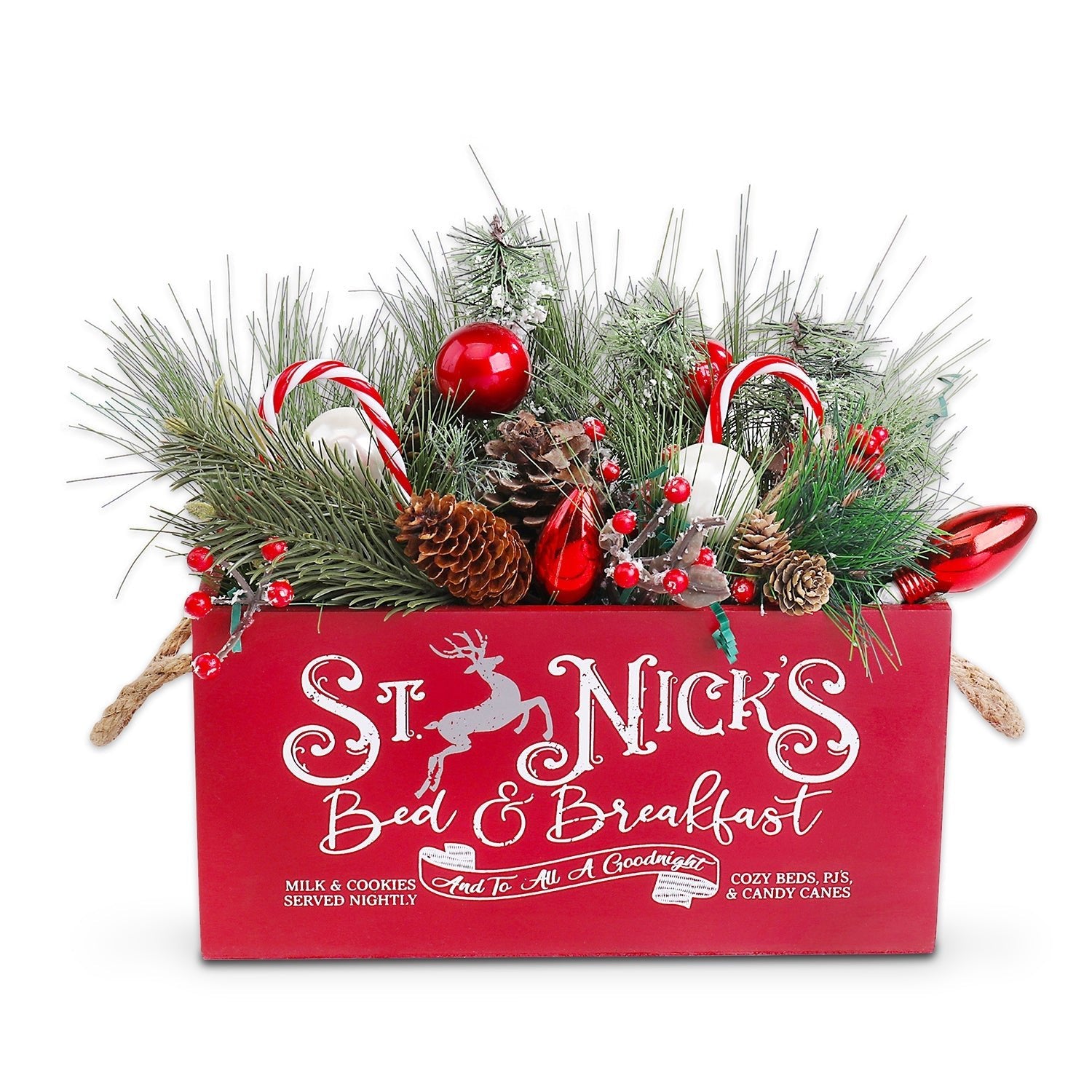 St. Nick's Bed & Breakfast Gift Basket - The Businezz Angel
