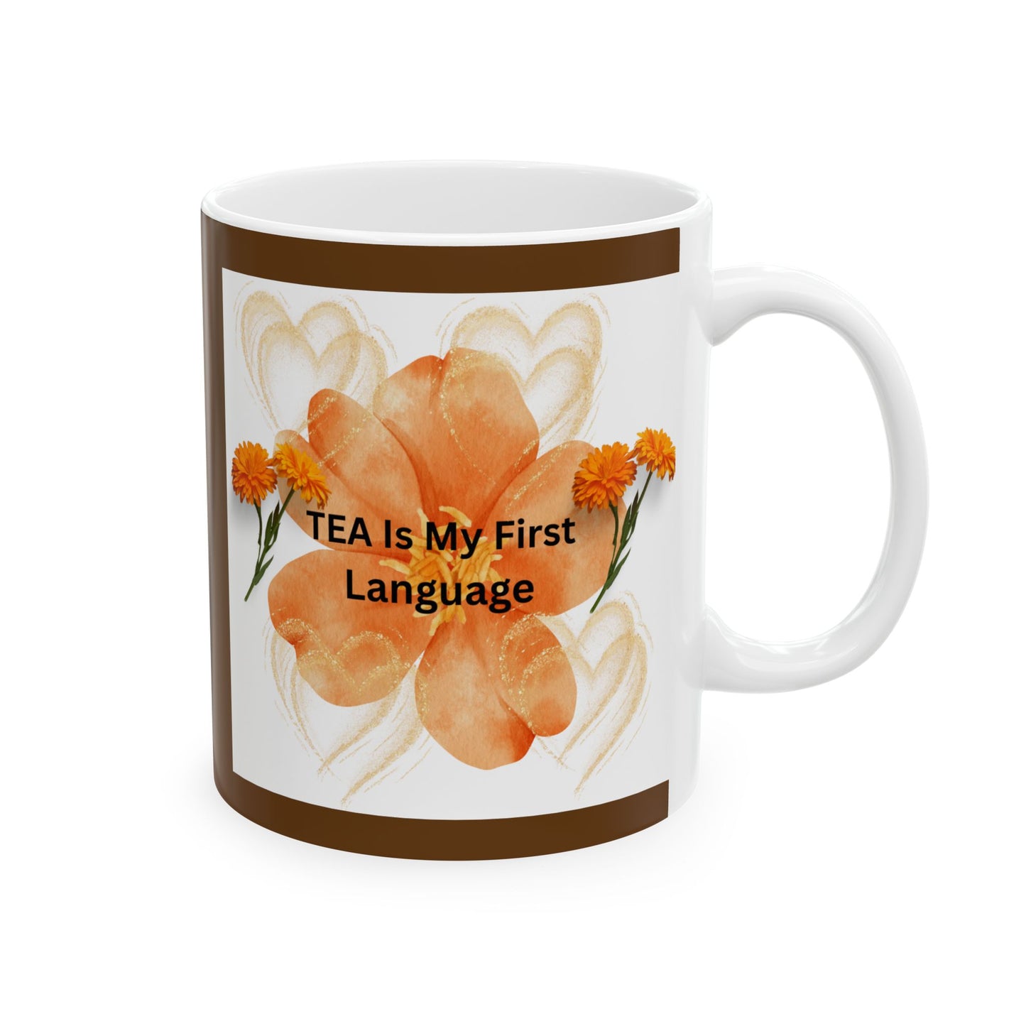 Cute Mug - Adorable Coffee Cup, Sweet Tea Mug, Charming Drinkware, Lovely Gift Idea, Pretty Ceramic Mug - The Businezz Angel