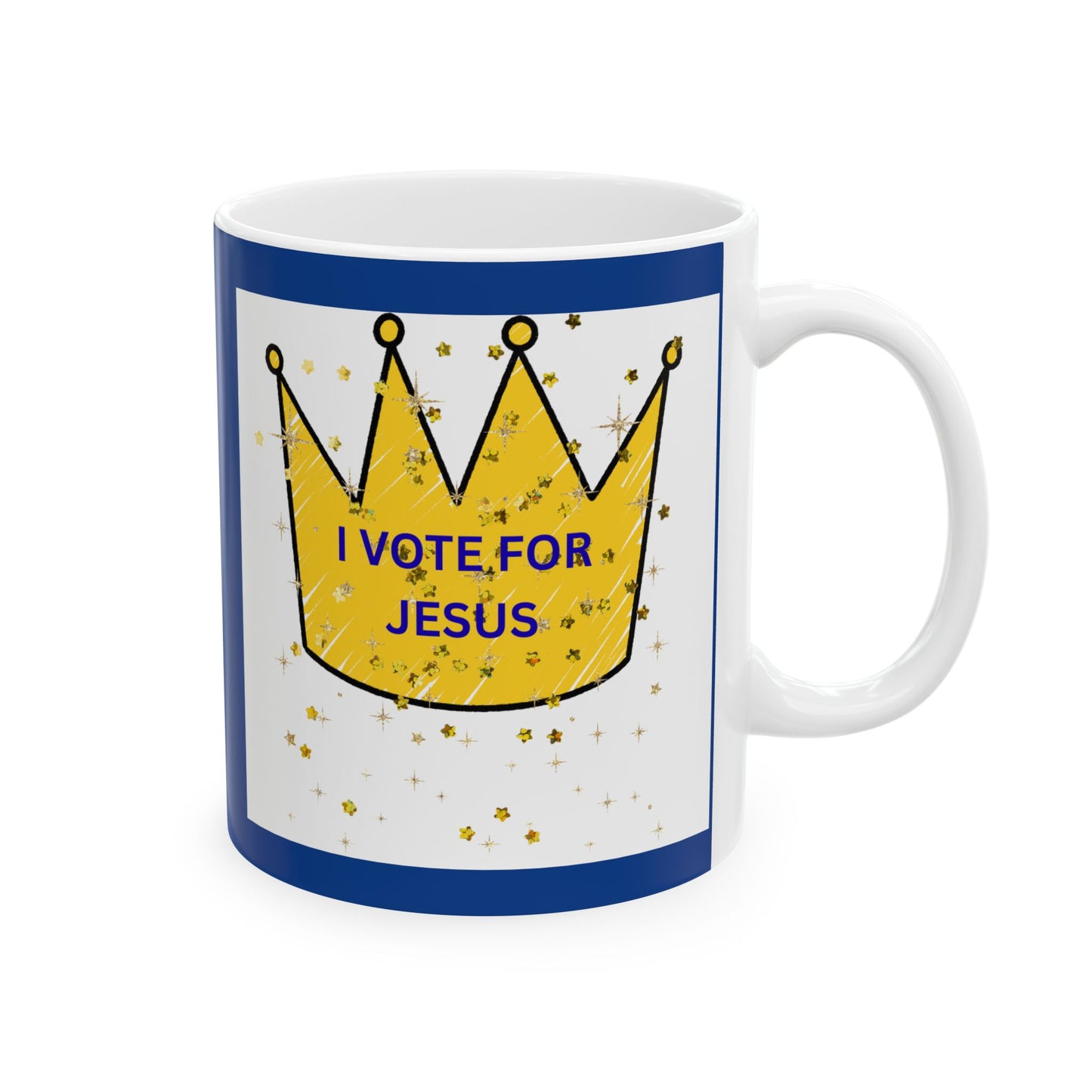 Crown Mug, Ceramic Mug, Coffee Cup, Birthday Gift, Royalty Theme, Celebration Vibes, Humor - The Businezz Angel