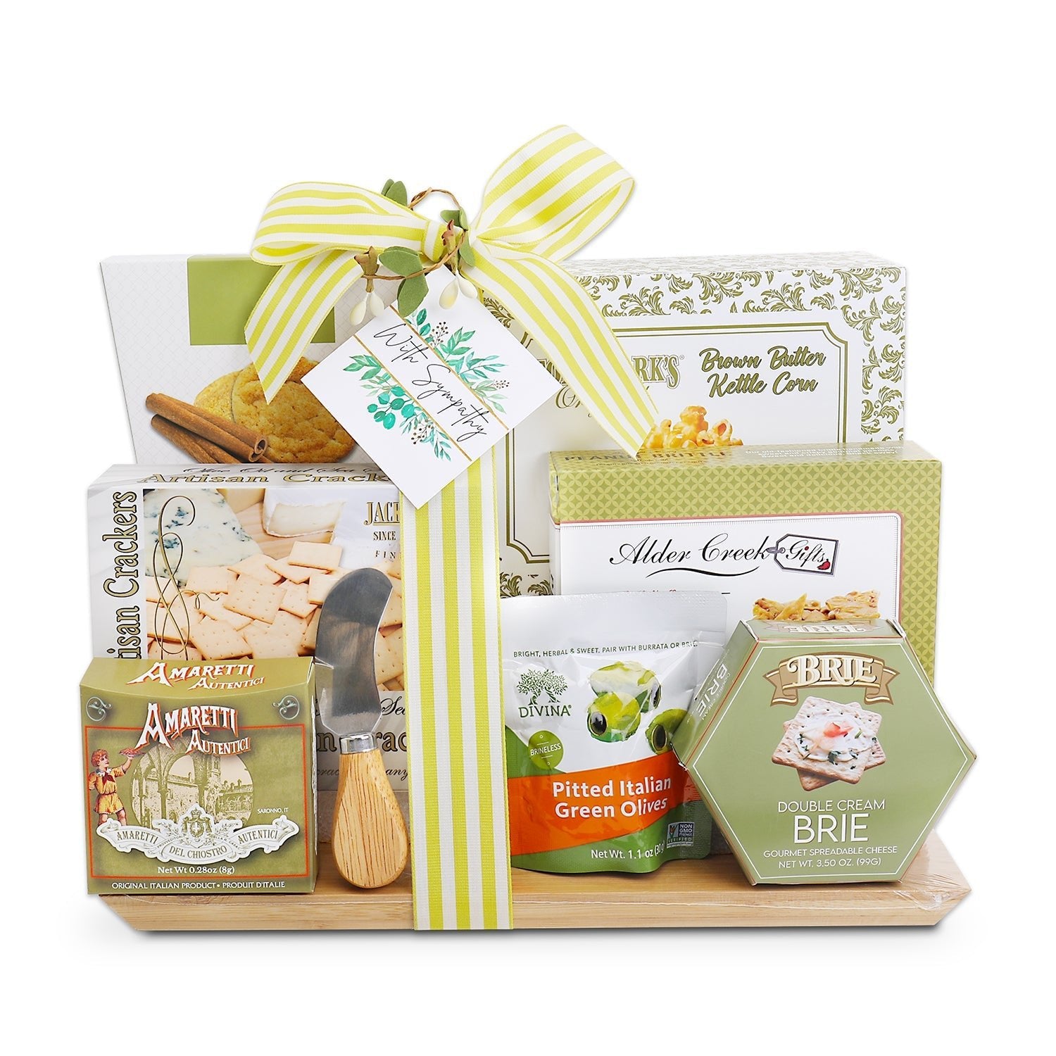 With Sympathy Cutting Board Gift - The Businezz Angel