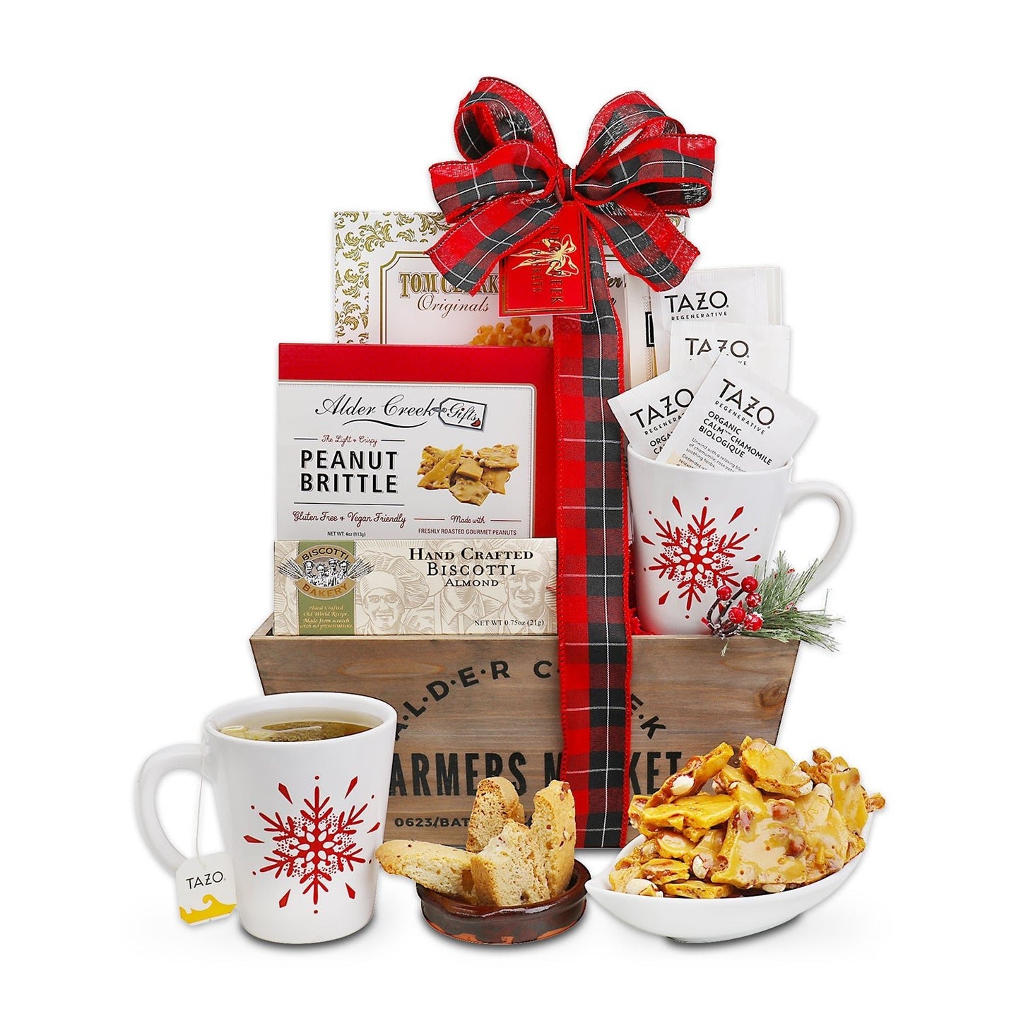 Holiday Tea Gift Basket - The Businezz Angel