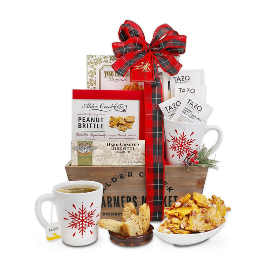 Holiday Tea Gift Basket - The Businezz Angel