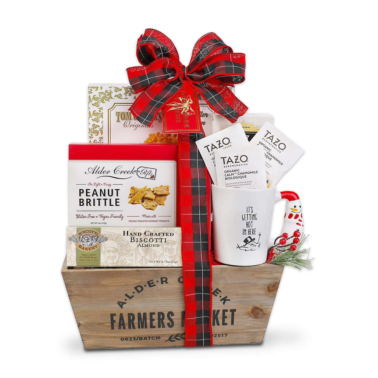Holiday Tea Gift Basket - The Businezz Angel