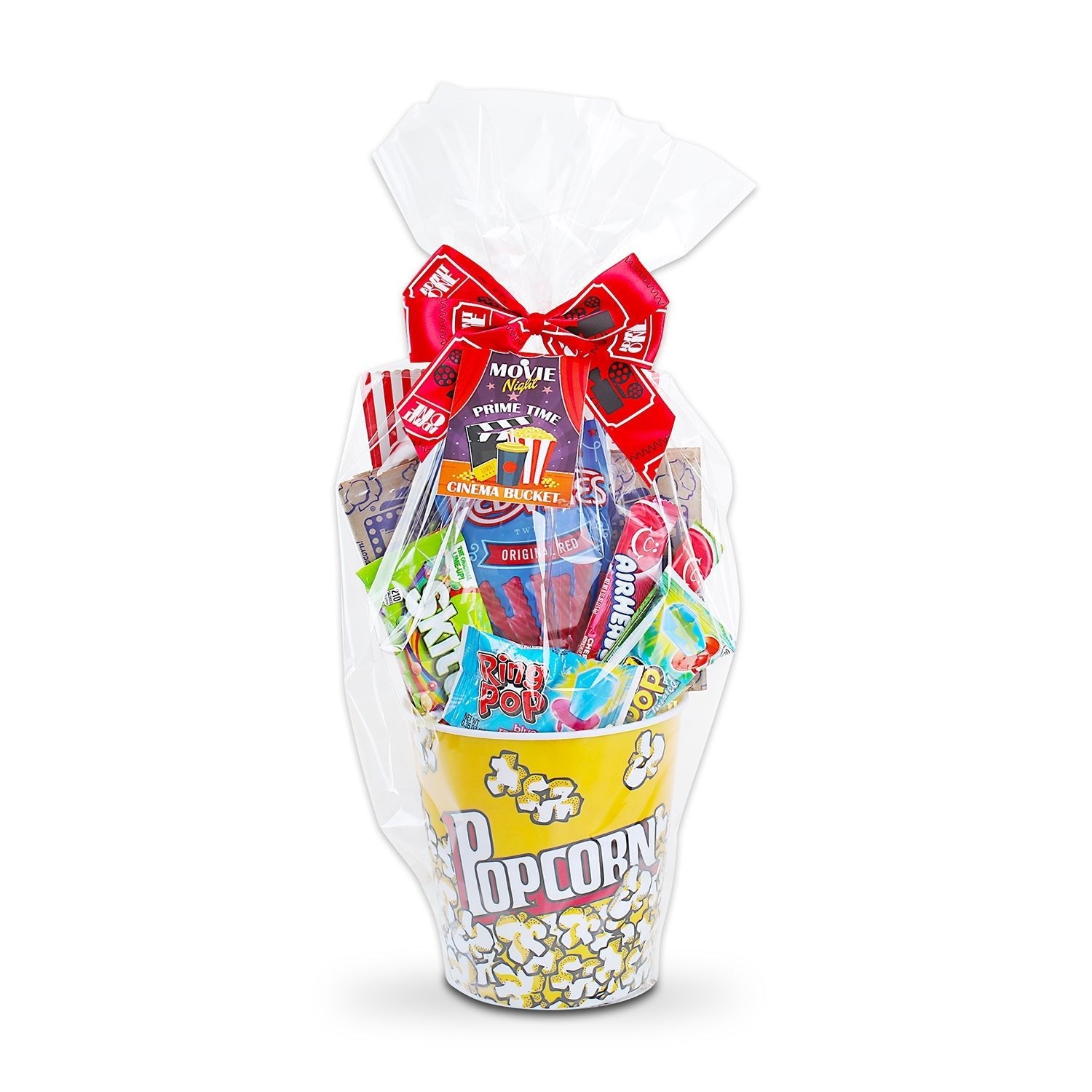 Pop - ular Movie Night Gift Basket - The Businezz Angel