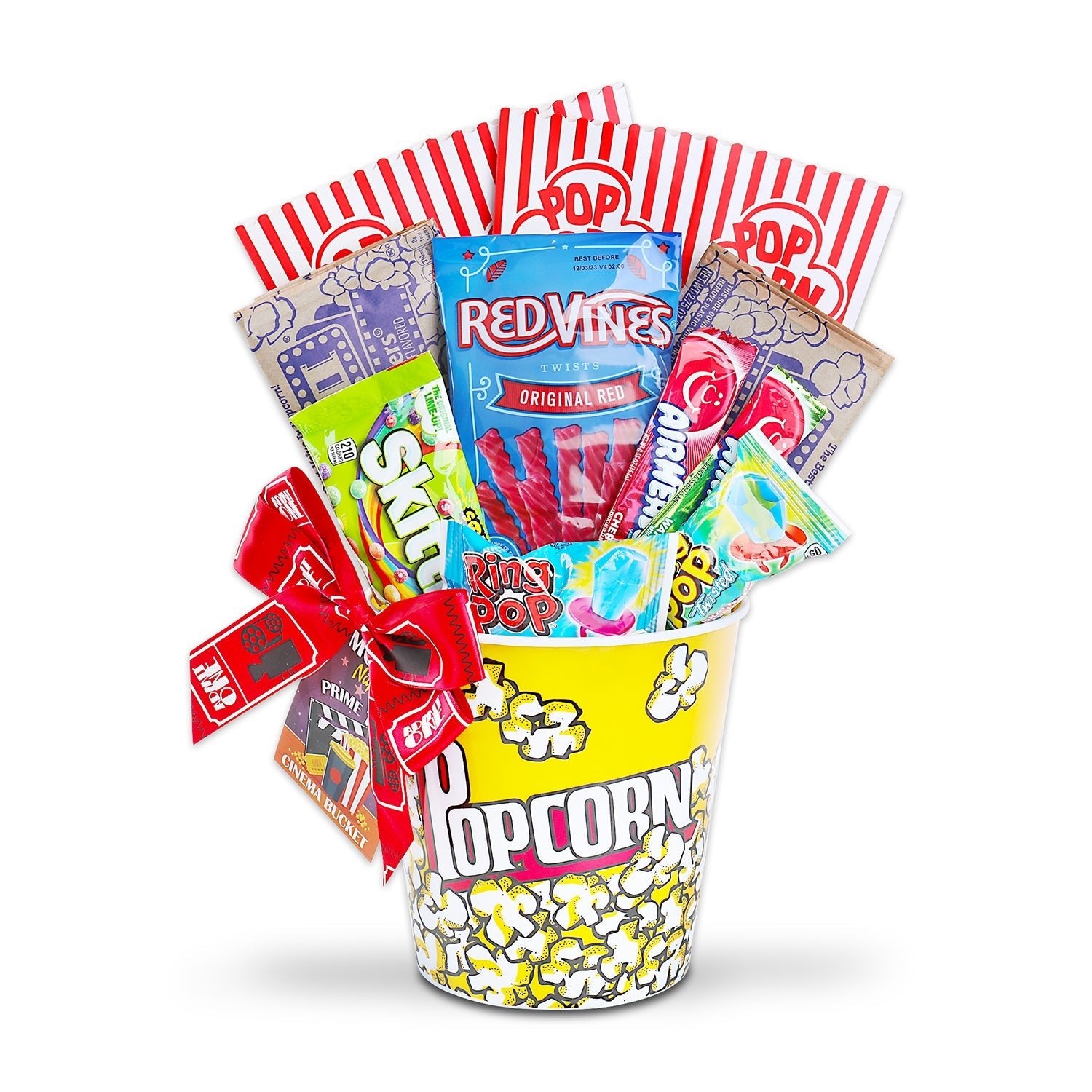 Pop - ular Movie Night Gift Basket - The Businezz Angel
